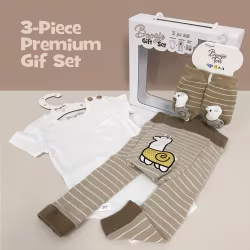 Llama, 3-Pc Boogie Toes, Tight & Tee Baby Premium Gift Set - Thumbnail 1