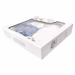 Sailboat, 3-Pc Boogie Toes, Tight & Tee Baby Premium Gift Set - Thumbnail 3