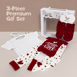 Made With Love, 3-Pc Boogie Toes, Tight & Tee Baby Premium Gift Set - Thumbnail 1