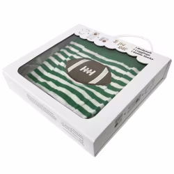 Football, 3-Pc Boogie Toes, Tight & Tee Baby Premium Gift Set - Thumbnail 6