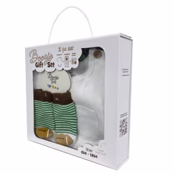 Football, 3-Pc Boogie Toes, Tight & Tee Baby Premium Gift Set - Thumbnail 3