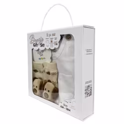 Brown Dog, 3-Pc Boogie Toes, Tight & Tee Baby Premium Gift Set - Thumbnail 3