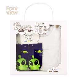 Baby Alien, 3-Pc Boogie Toes, Tight & Tee Baby Premium Gif - Thumbnail 5