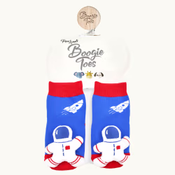 Space Astronaut, 3-Pc Boogie Toes, Tight & Tee Baby Premium Gift Set - Thumbnail 7