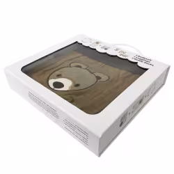 Teddy Bear Boy, 3-Pc Boogie Toes, Tight & Tee Baby Premium Gift Set - Thumbnail 8