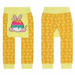 Pink Bunny, 3-Pc Boogie Toes, Tight & Tee Baby Premium Gift Set - Thumbnail 4