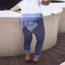 Sleepy Elephant, 3-Pc Boogie Toes, Tight & Tee Baby Premium Gift Set - Thumbnail 10