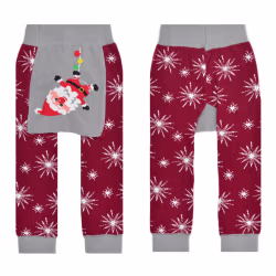 Santa, 3-Pc Boogie Toes, Tight & White Tee Baby Premium Gift Set - Thumbnail 4