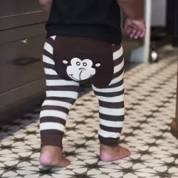 Monkey Boy - Boogie Tights Baby Leggings - Thumbnail 5
