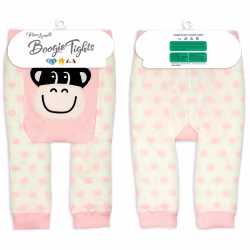 Monkey Girl - Boogie Tights Baby Leggings - Thumbnail 3