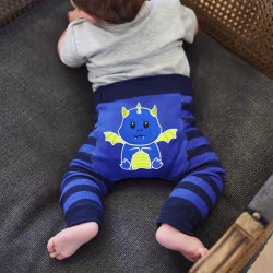 Blue Dragon - Boogie Tights Baby Leggings - Thumbnail 3