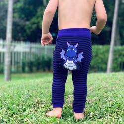 Purple Dragon - Boogie Tights Baby Leggings - Thumbnail 3