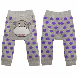 Happy Hippo - Boogie Tights Baby Leggings - Thumbnail 1