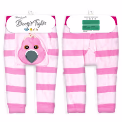Pink Flamingo - Boogie Tights Baby Leggings - Thumbnail 6