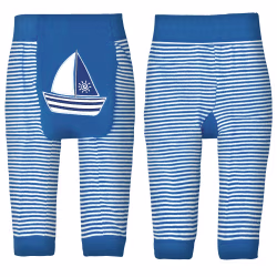 Sailboat - Boogie Tights Baby Leggings - Thumbnail 1