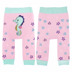 Seahorse - Boogie Tights Baby Leggings - Thumbnail 1