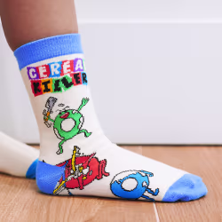 Cereal Killer, One Hit Wonders Mini, Youth Sock 8 to 12 Yrs - Thumbnail 4