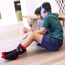 Music On World Off, One Hit Wonders Mini, Youth Sock 8 to 12 Yrs - Thumbnail 2