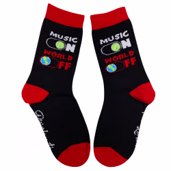 Music On World Off, One Hit Wonders Mini, Youth Sock 8 to 12 Yrs - Thumbnail 1