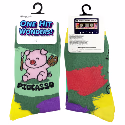 Pigcasso, One Hit Wonders Mini, Youth Sock 8 to 12 Yrs - Thumbnail 5
