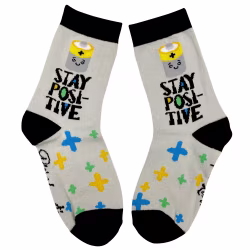 Stay Positive, One Hit Wonders Mini, Youth Sock 8 to 12 Yrs - Thumbnail 1