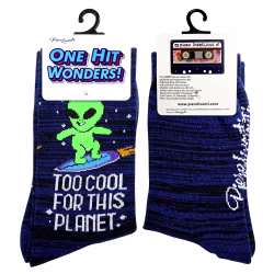 Too Cool For This Planet, One Hit Wonders Mini, Youth Sock 8 to 12 Yrs - Thumbnail 5