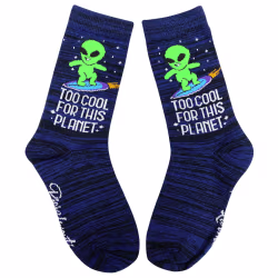 Too Cool For This Planet, One Hit Wonders Mini, Youth Sock 8 to 12 Yrs - Thumbnail 1