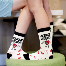 Never Again, One Hit Wonders Mini, Youth Sock 8 to 12 Yrs - Thumbnail 2