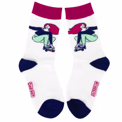 Skater Girl, One Hit Wonders Mini, Youth Sock 6 to 12 Yrs - Thumbnail 1