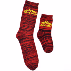 2 pair Sidekicks Super Mom, Mommy and Me Socks Set - Thumbnail 1