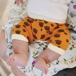 Squirrel Baby Funkie Legging Shorts - Thumbnail 5