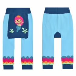 Mermaid Baby Funkie Tights Legging Pants - Thumbnail 1