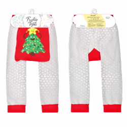 Christmas Tree Baby Funkie Tights Legging Pants - Thumbnail 2