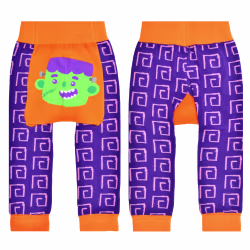 Frankenstein Baby Halloween - Funkie Tights Legging Pants - Thumbnail 1