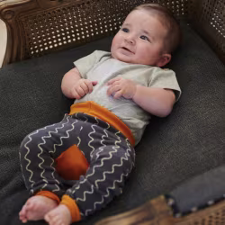 Ghost Boo Halloween -  Baby Funkie Tights Legging Pants - Thumbnail 3