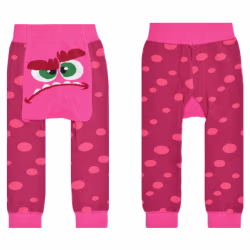 Grumpy Monster Girl Baby Funkie Tights Legging Pants - Thumbnail 1