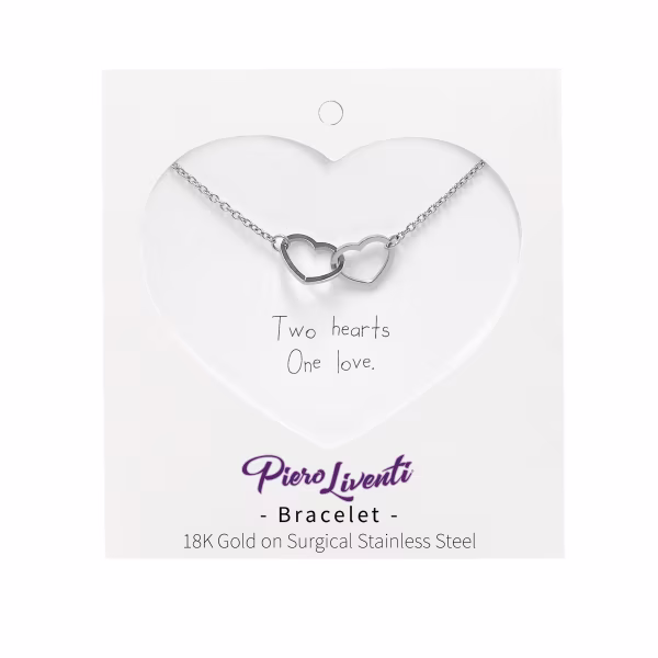 2 Hearts 1 Love Everyday Bracelet (Rose or White) - Image 8