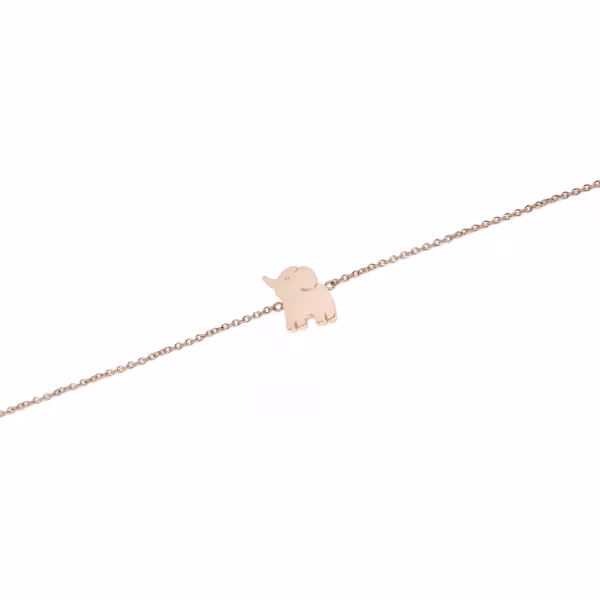 Baby Elephant, Everyday Bracelet (Rose) - Image 2