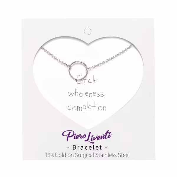 Circle loop, Everyday Bracelet (Rose, Yellow or White) - Image 11