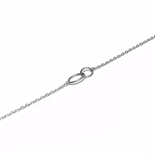 Interlocking Circles, Everyday Bracelet (Rose or White) - Image 2