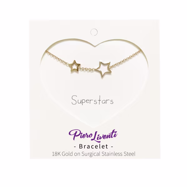 Superstars, Everyday Bracelets (Rose, Yellow or White) - Image 3