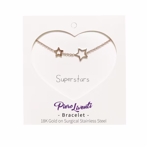 Superstars, Everyday Bracelets (Rose, Yellow or White) - Image 8