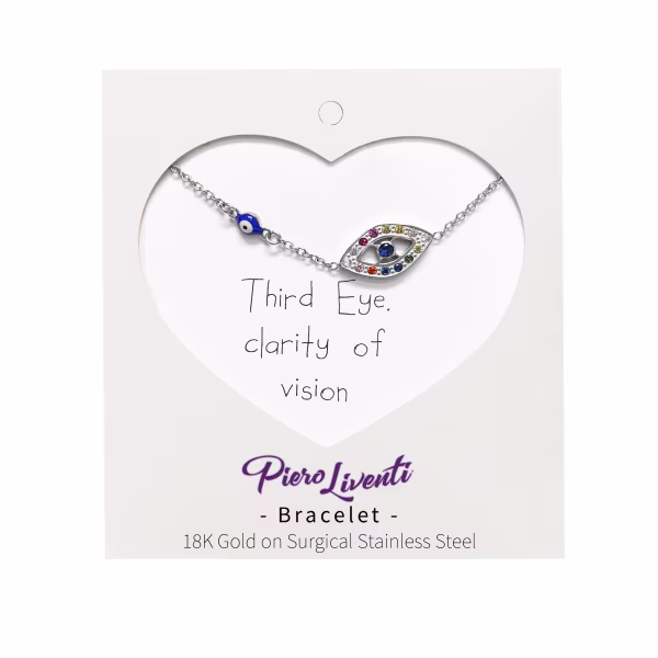 Third Eye, Everyday Bracelet (Rose or White) - Image 3