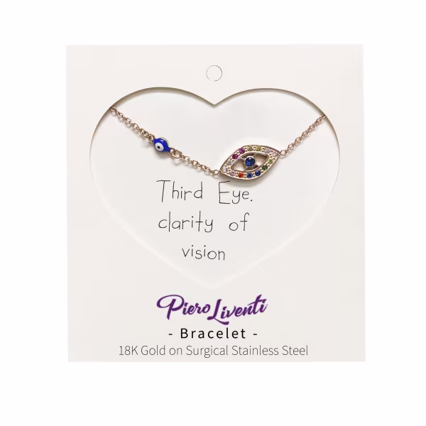 Third Eye, Everyday Bracelet (Rose or White) - Image 6