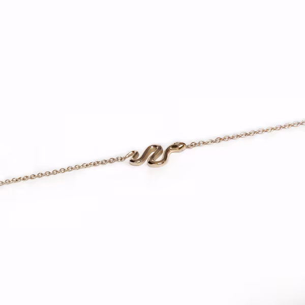 Snake, Everyday Bracelet (Rose or Yellow) - Image 2