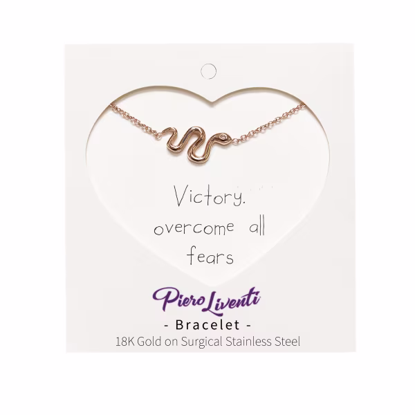 Snake, Everyday Bracelet (Rose or Yellow) - Image 6