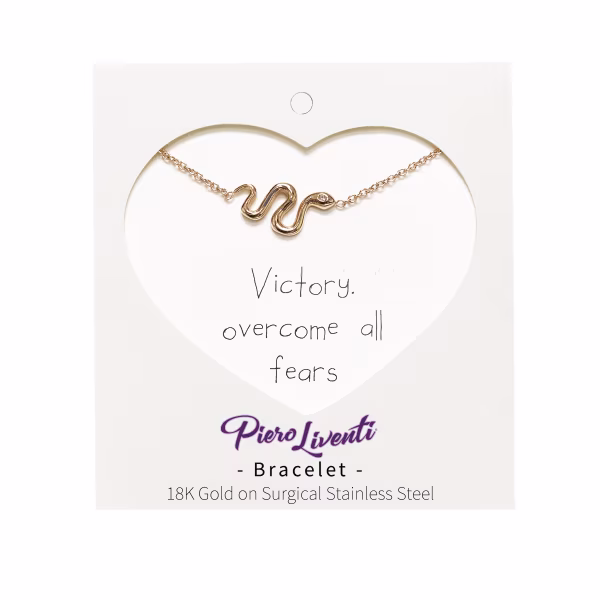 Snake, Everyday Bracelet (Rose or Yellow) - Image 3