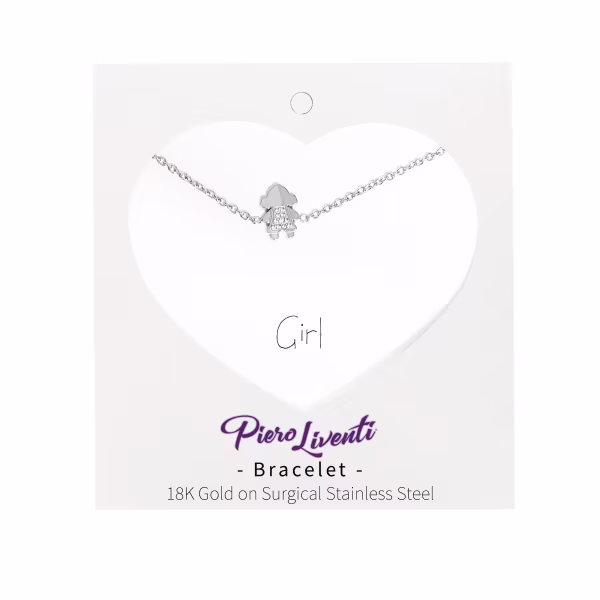 Little Girl, Everyday Bracelets (Rose or White) - Image 3