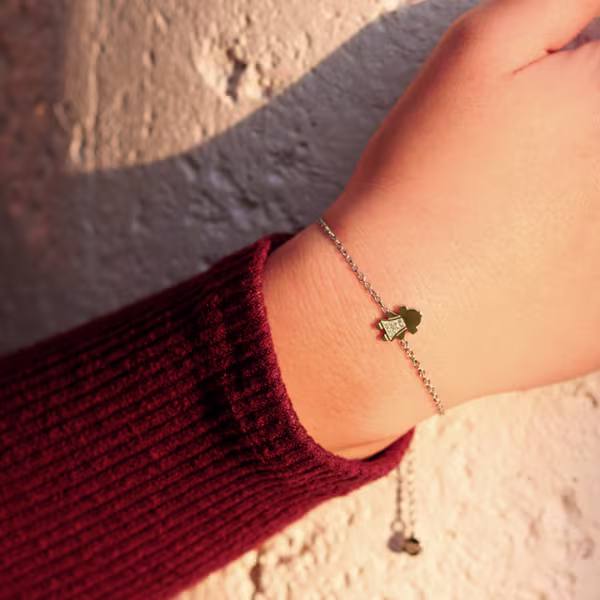 Little Girl, Everyday Bracelets (Rose or White) - Image 7