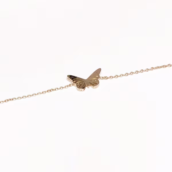 Butterfly, Everyday Bracelet (Rose or Yellow) - Image 6